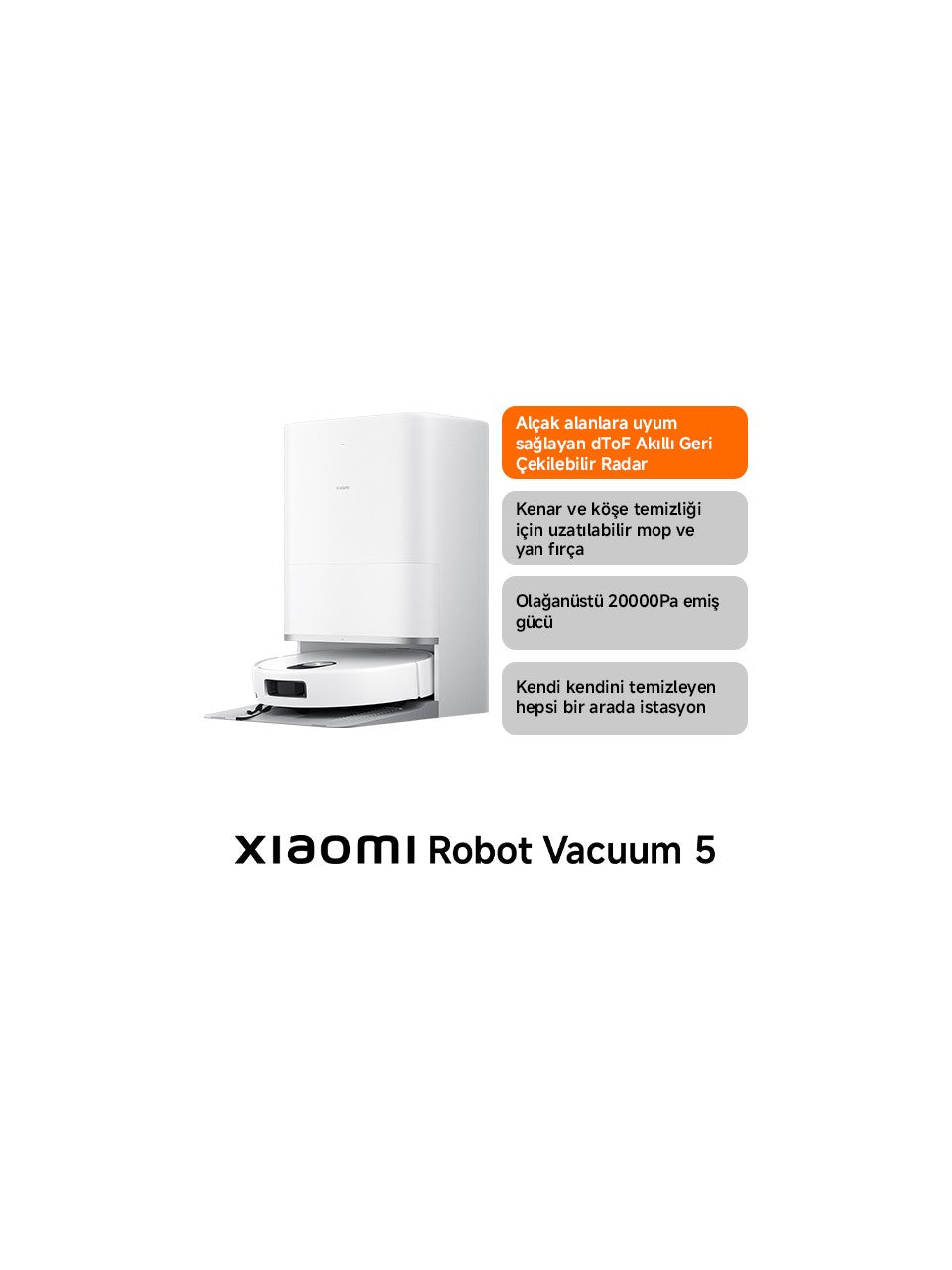 Xiaomi Robot Süpürge 5