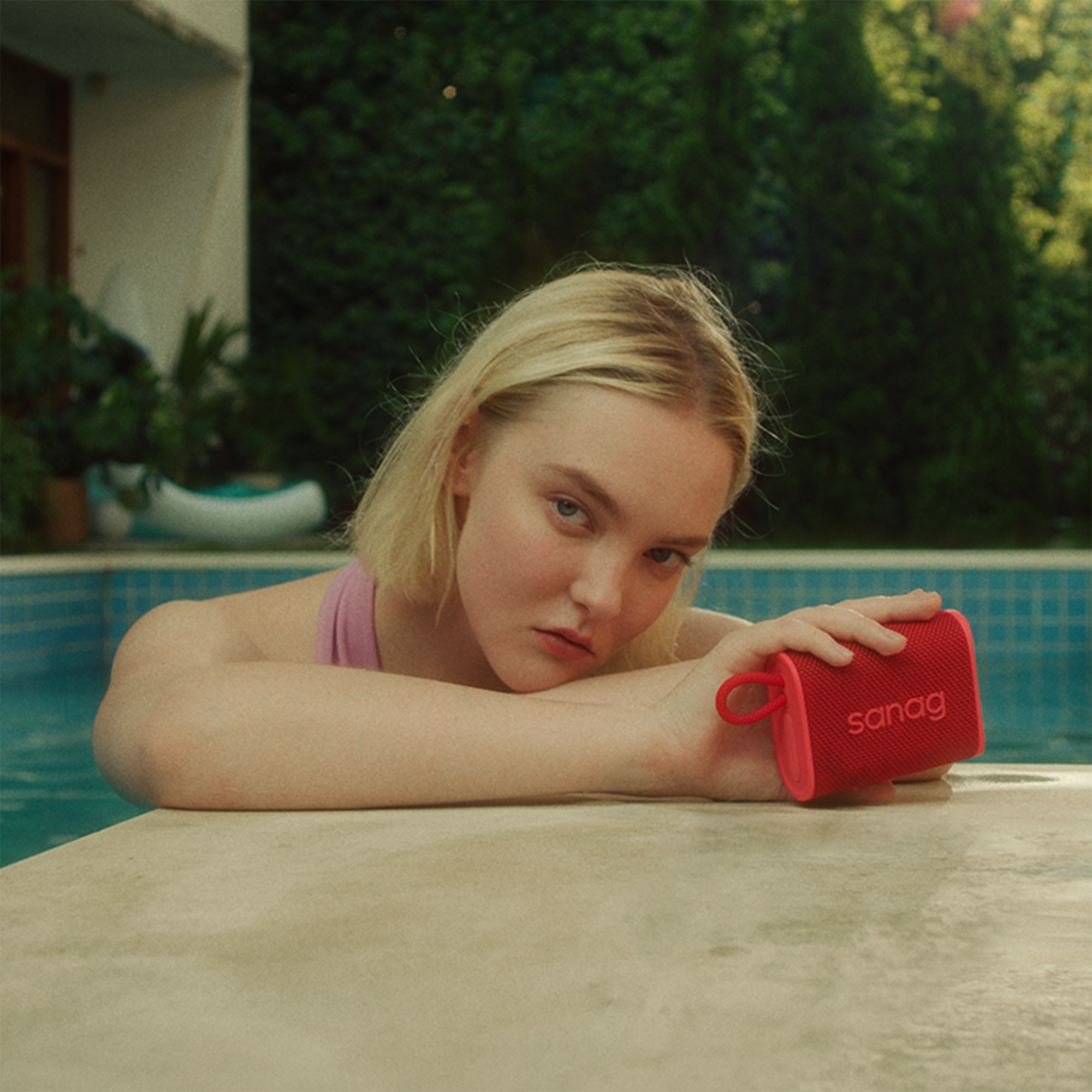 SANAG M13S II Pro Max Mini Bluetooth Hoparlör – 360° Surround Ses, IPX7 Su Geçirmez, Uzun Pil Ömrü - Mor