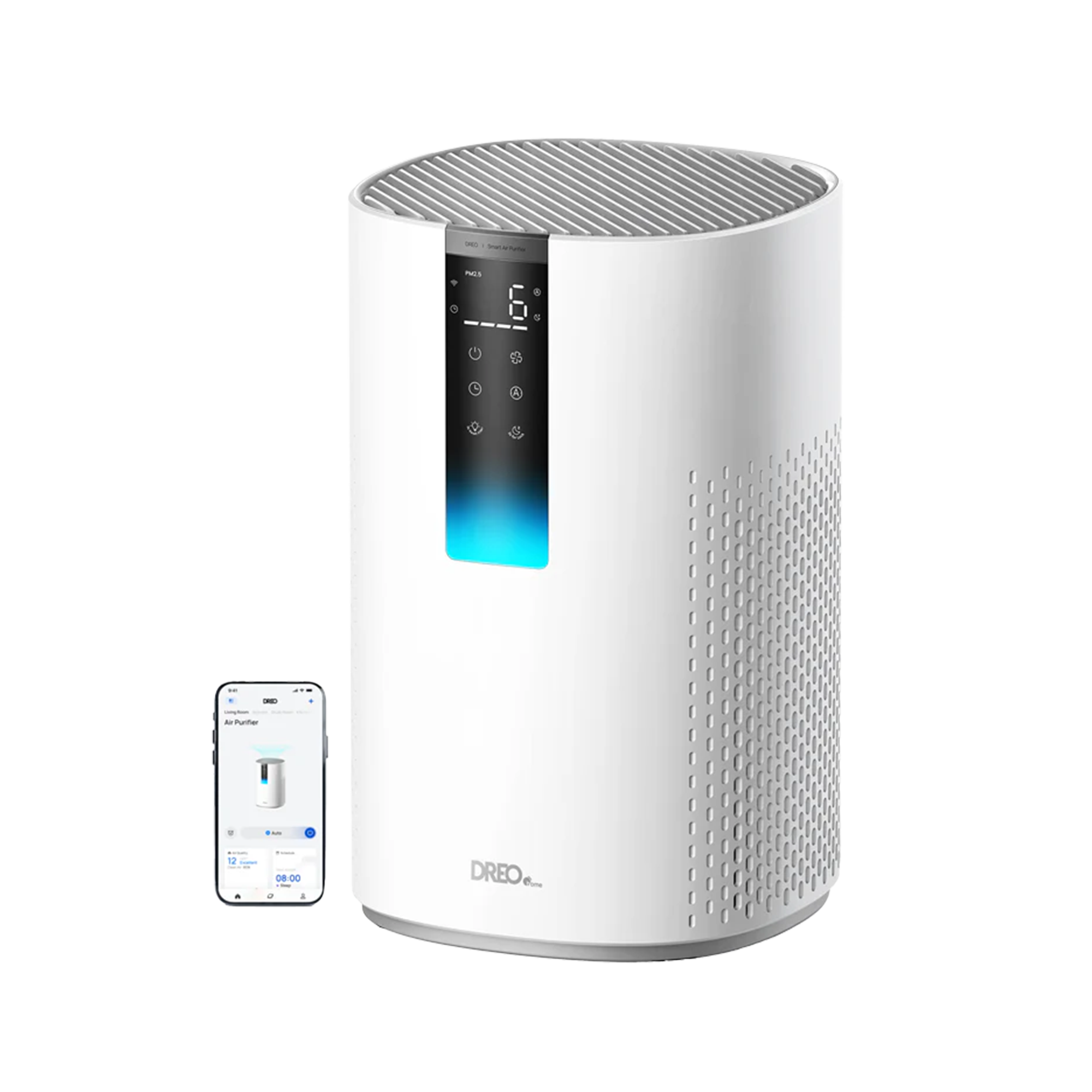 DREO Macro 605S Akıllı Hava Temizleyici – True HEPA, Sessiz Çalışma