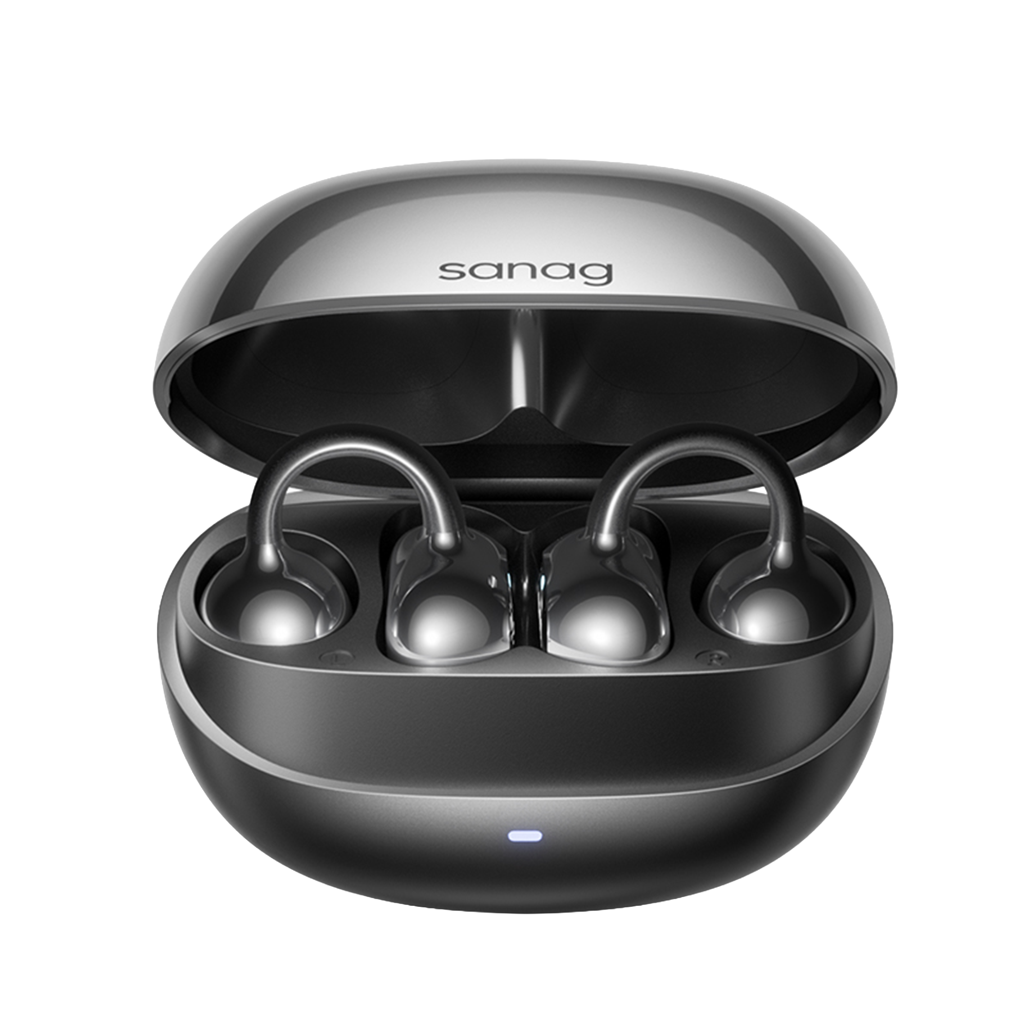 SANAG S8S AI Freeclip Açık-Kulak Spor Bluetooth Kulaklık – Ultra Hafif TWS Tasarım, Yapay Zekâ Destekli, ENC Gürültü Önleme, IP54 Suya & Tere Dayanıklı