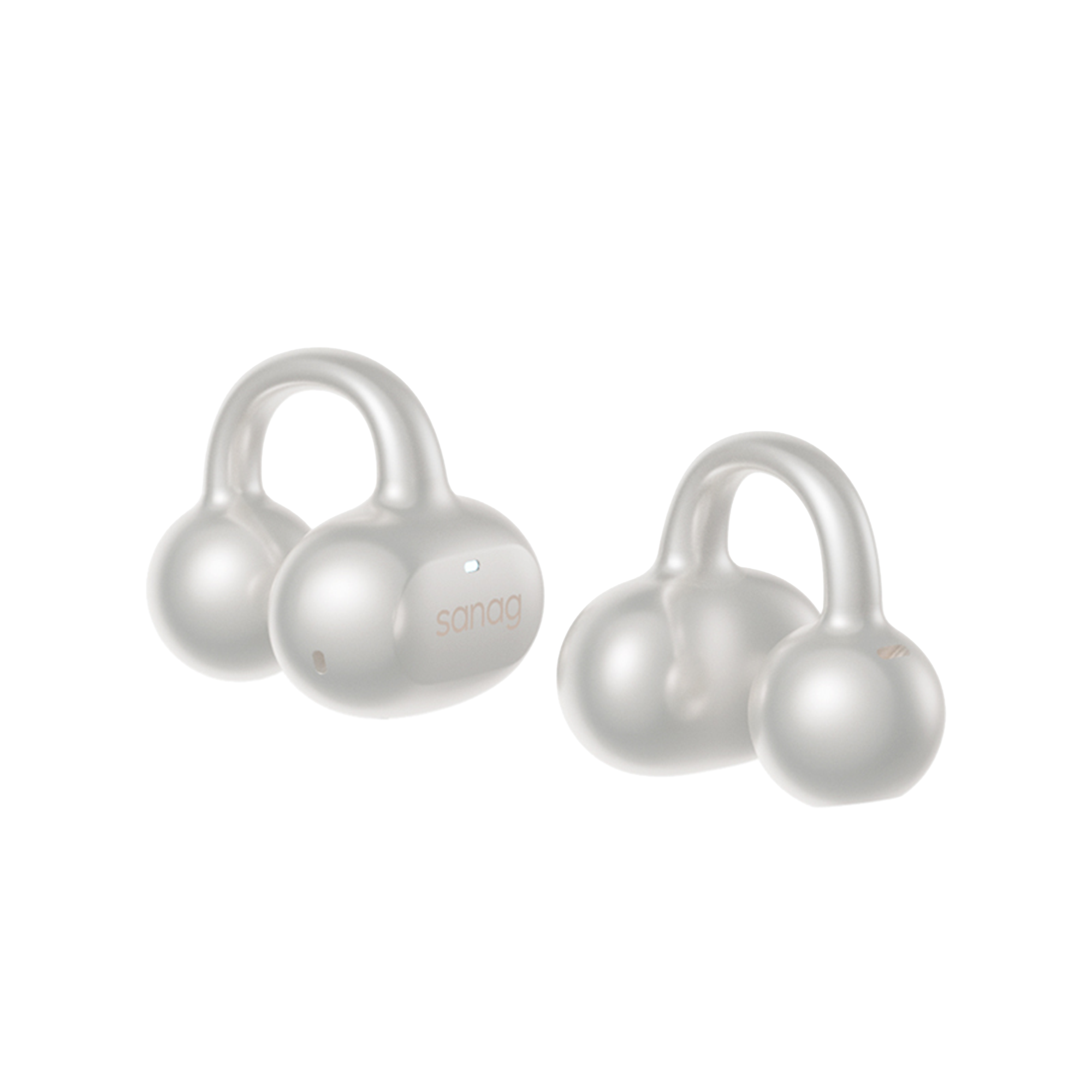 SANAG S6S Ultra Freeclip Kablosuz Bluetooth Kulaklık – Kulaküstü TWS Tasarım, ANC Aktif Gürültü Engelleme, Yüksek Çözünürlüklü Ses, IP54 Suya & Tere Dayanıklı, Ultra Hafif