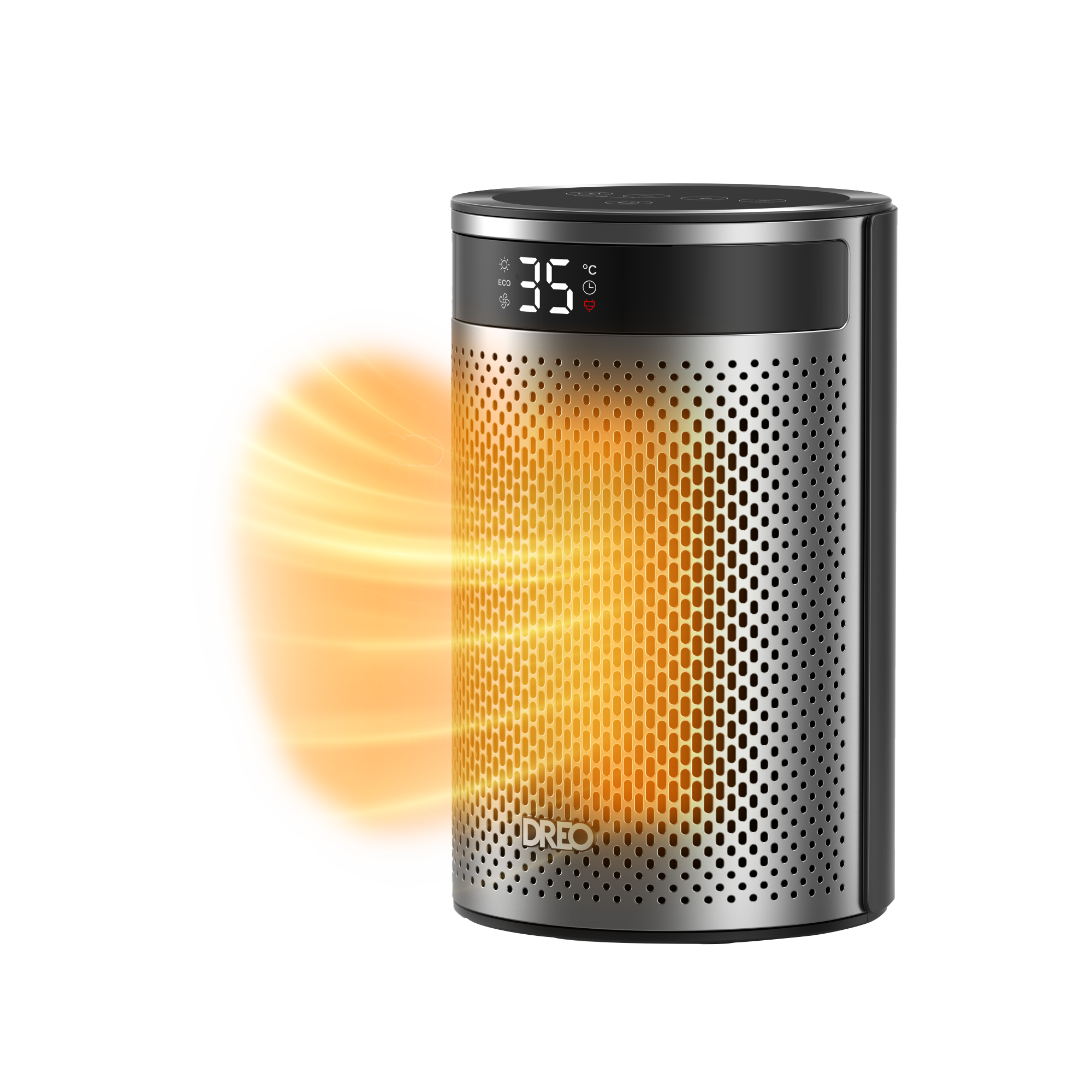 DREO Atom 416 Akıllı Elektrikli Isıtıcı – Hızlı Isıtma, Sessiz Çalışma, Enerji Tasarruflu Kompakt Tasarım