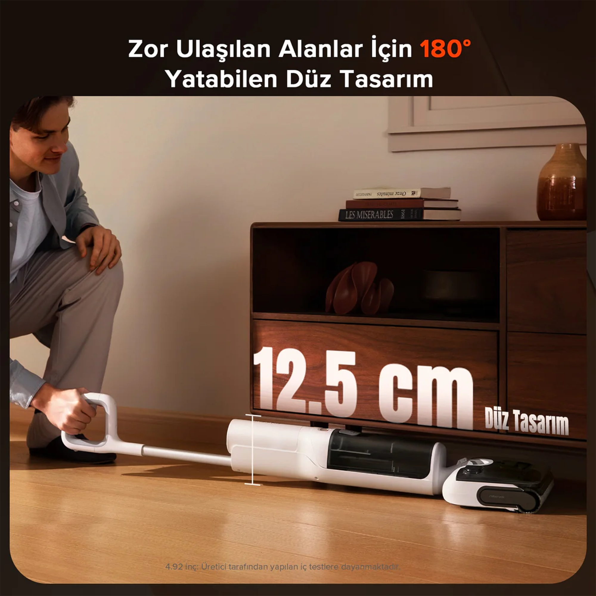 Roborock F25 RT Islak Kuru Akıllı Dikey Süpürge