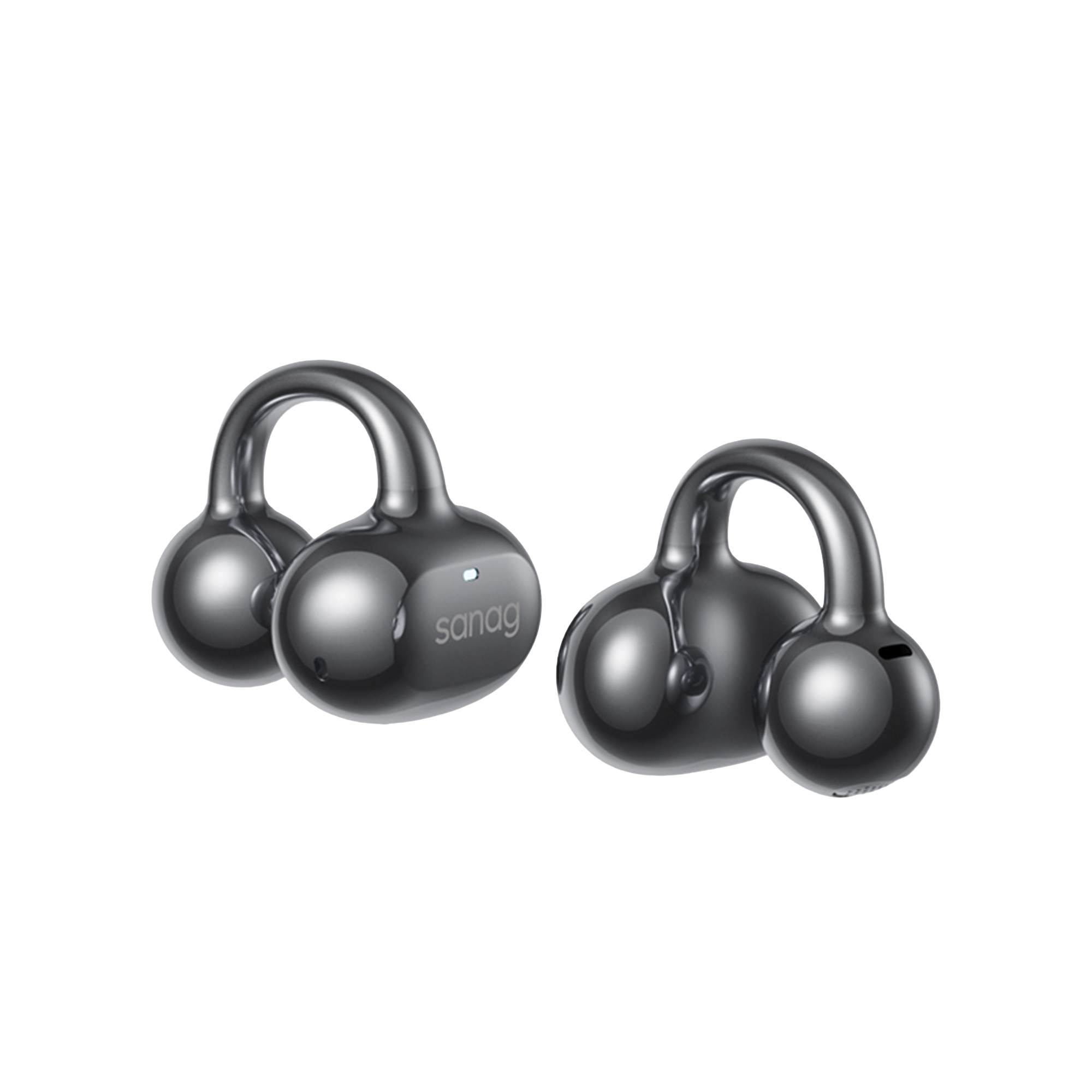 SANAG S6S Ultra Freeclip Kablosuz Bluetooth Kulaklık – Kulaküstü TWS Tasarım, ANC Aktif Gürültü Engelleme, Yüksek Çözünürlüklü Ses, IP54 Suya & Tere Dayanıklı, Ultra Hafif