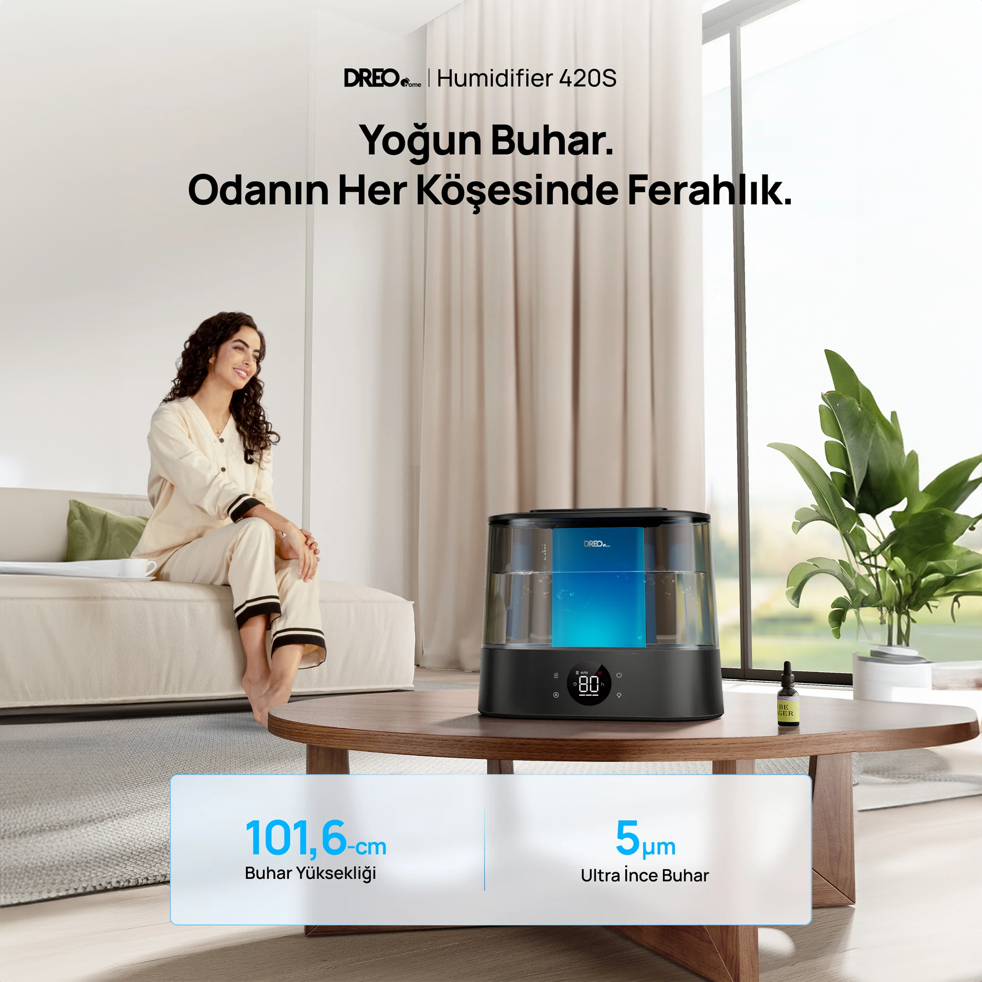DREO Akıllı Nemlendirici 420S