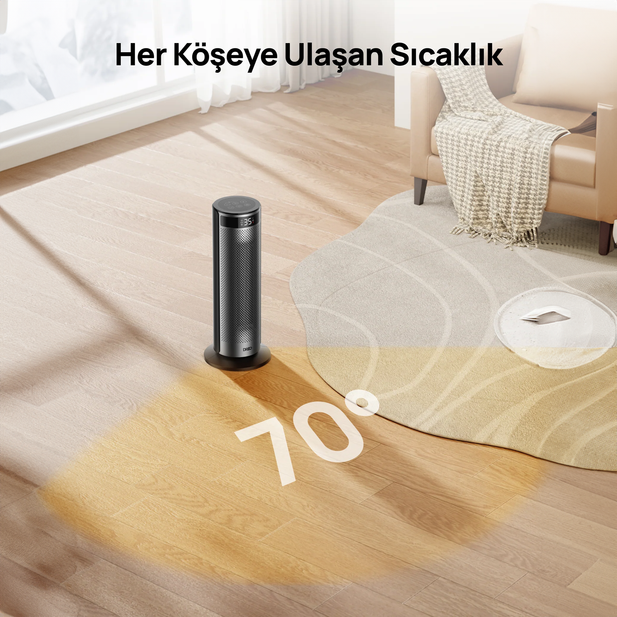 DREO Solaris 628 Isıtıcı