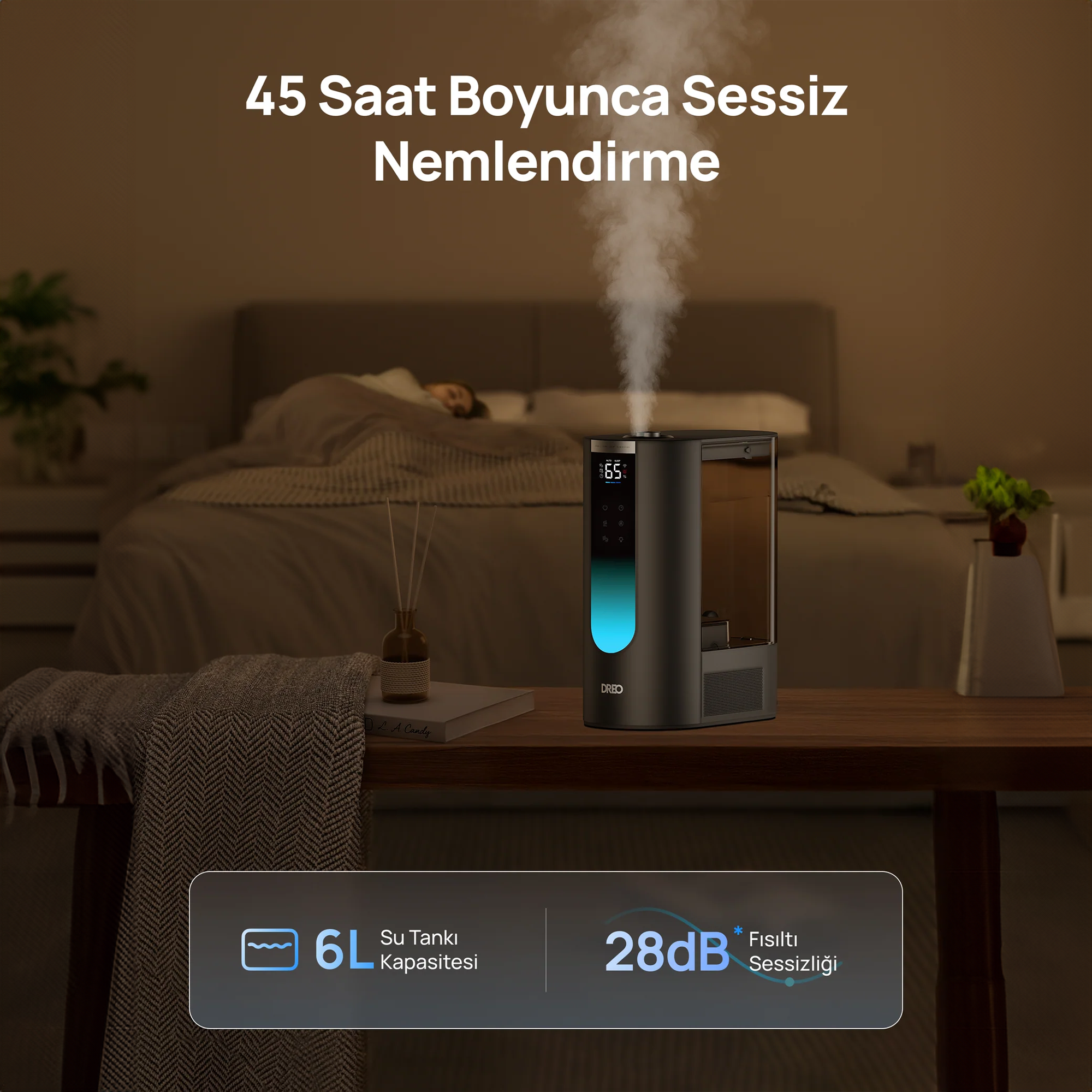 DREO Akıllı Nemlendirici 813S