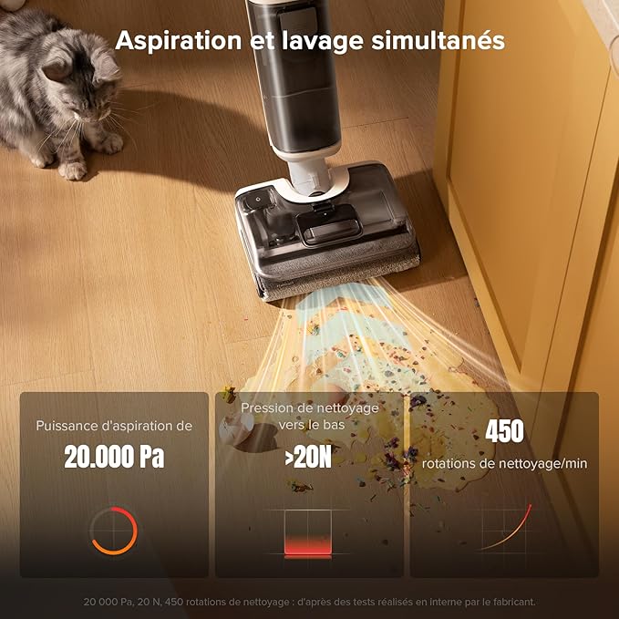 Roborock F25 RT Islak Kuru Akıllı Dikey Süpürge